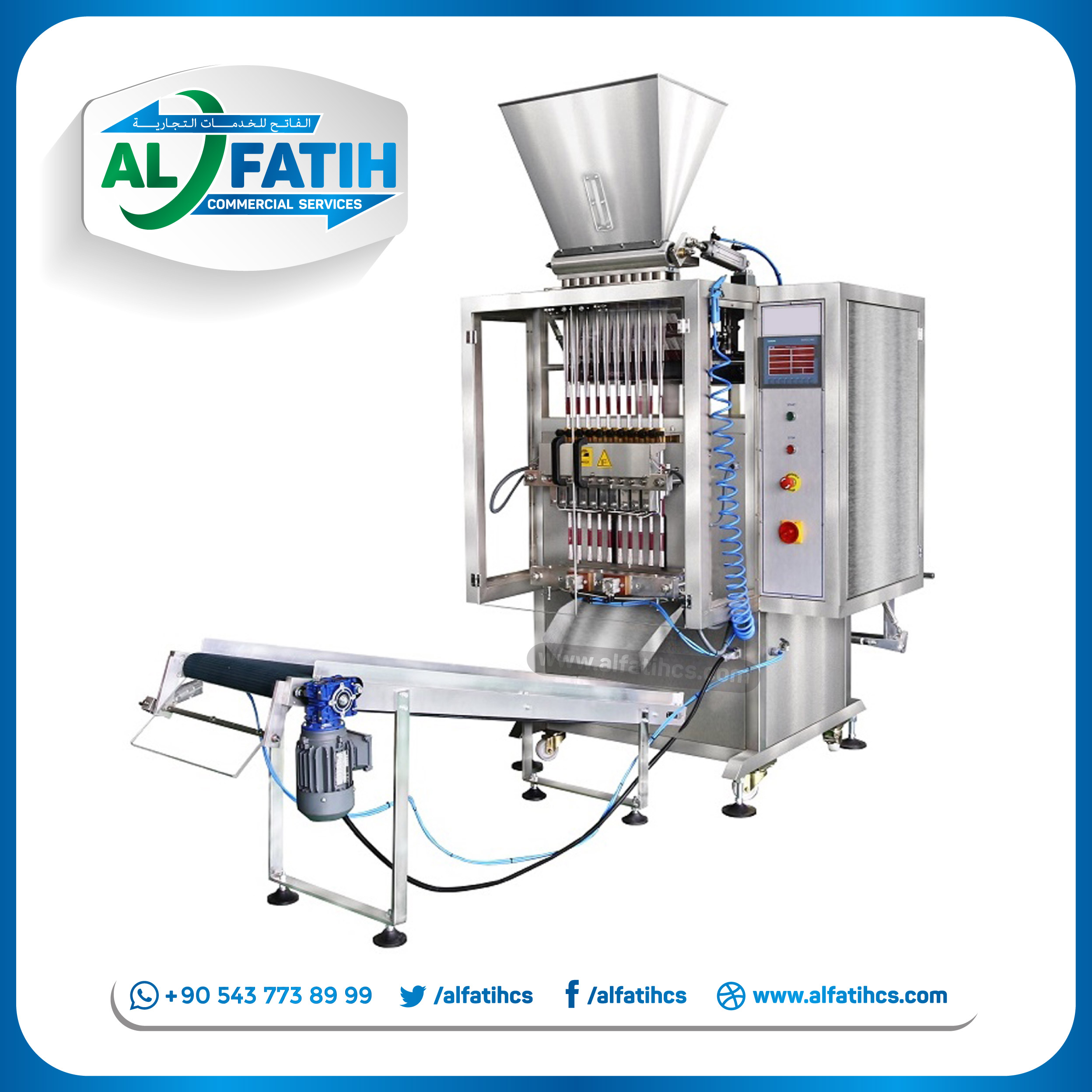 Finger Envelope Machines For Easy Flowing Products (sugar - salt)